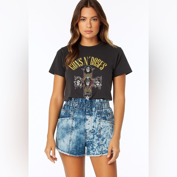 NWT FRAYED Super High Baggy Short in Sour Candy, size 30 - Picture 13 of 13